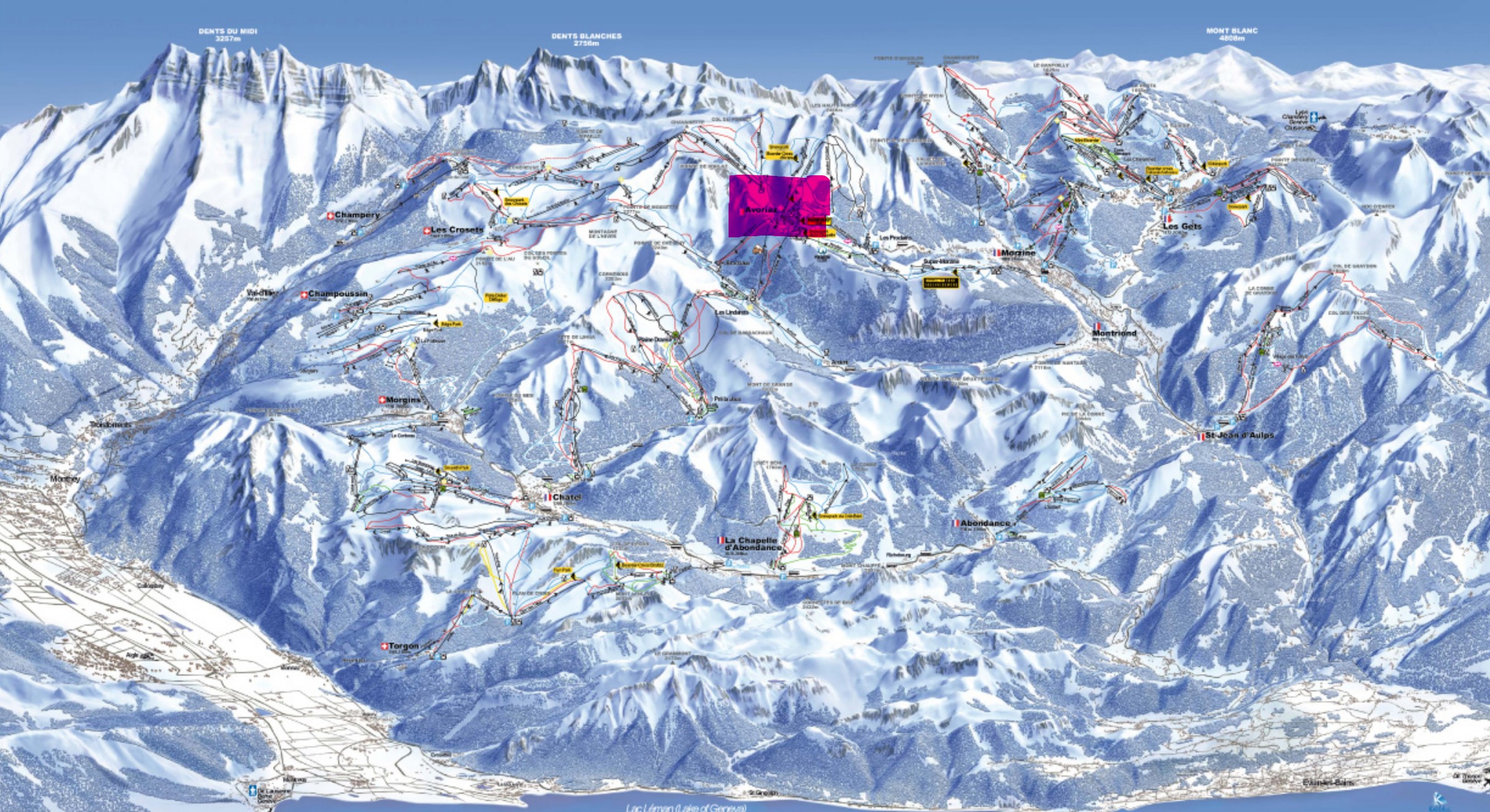 Piste Map